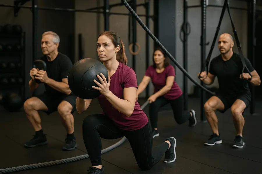Descubre el entrenamiento funcional, adaptable a todos y que mejora tu salud física, mental y emocional. Fortalece el cuerpo imitando movimientos diarios.
